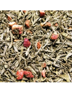 Té Verde desteinado de fresa
