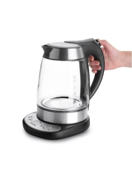 Hervidor eléctrico de cristal de 1.7L Hervidor eléctrico de cristal de 1.7L