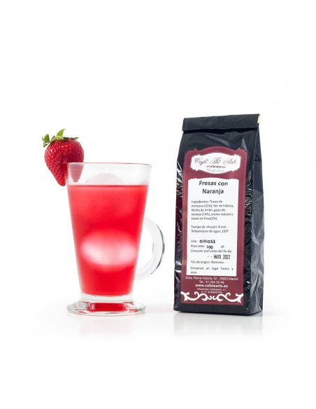 Fresas con Naranja