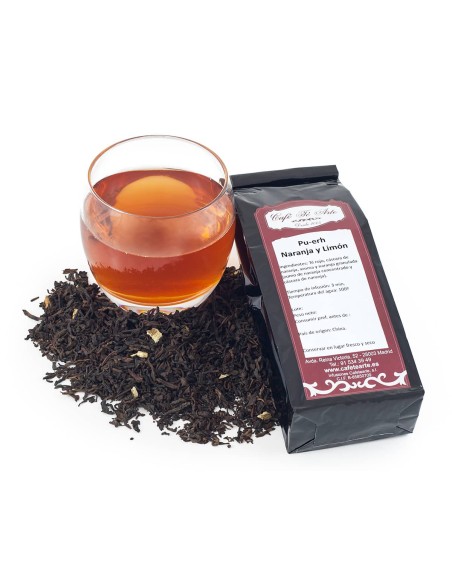 Té Rojo Pu-erh Naranja y Limón