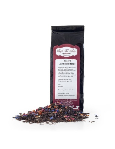 Té Rojo Pu-erh Jardín de Rosas