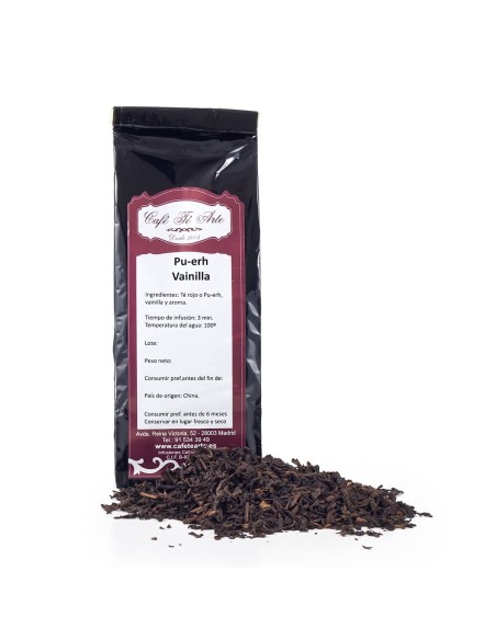Té Rojo Pu-erh Vainilla