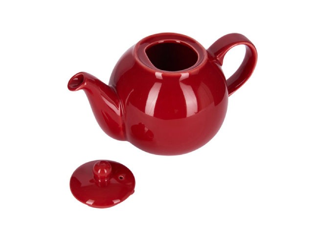 Tetera Cerámica Roja con filtro metálico - London Pottery - 600 ml *