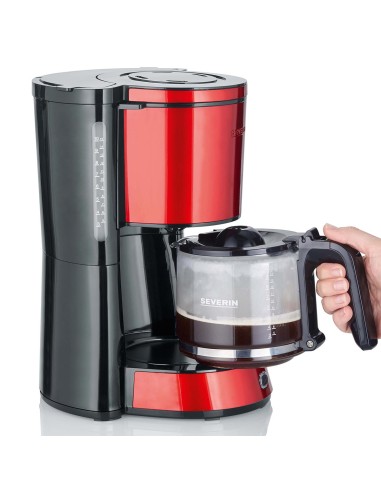 Cafetera de goteo TYPE 10 tazas Rojo