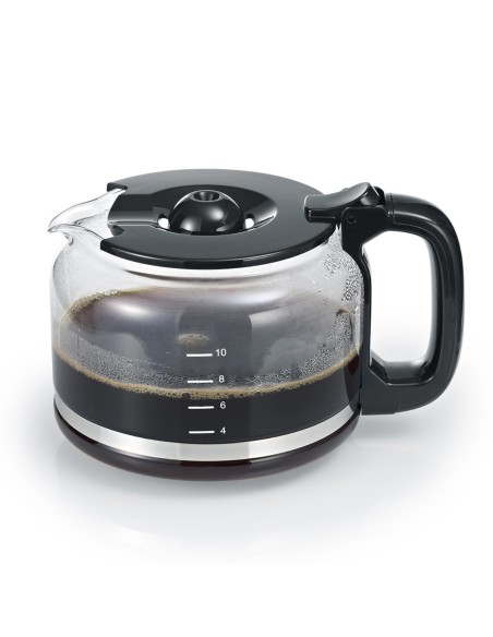 Cafetera de goteo con molinillo integrado y selección por botones 10 tazas