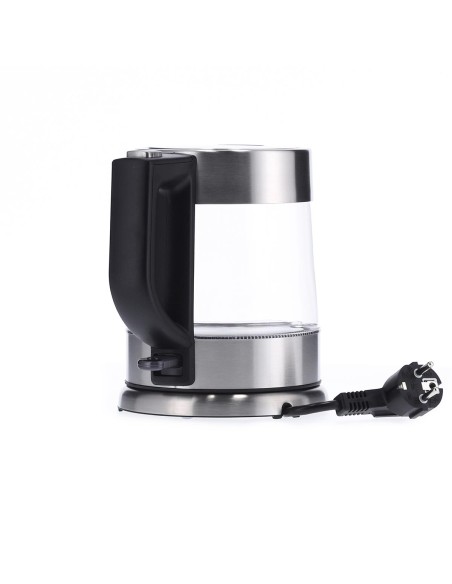 Hervidor eléctrico de cristal compacto 1 L