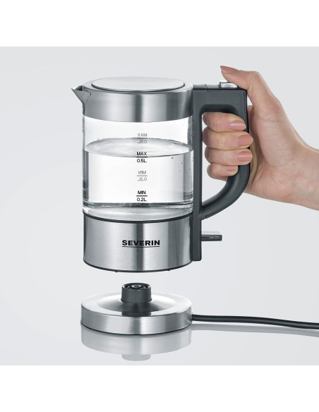 Mini Hervidor de cristal 0,5 L