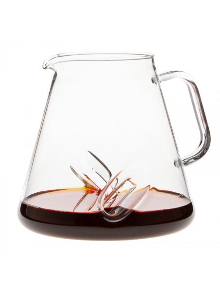 Cafetera de goteo de cristal DROPS y jarra Bari X