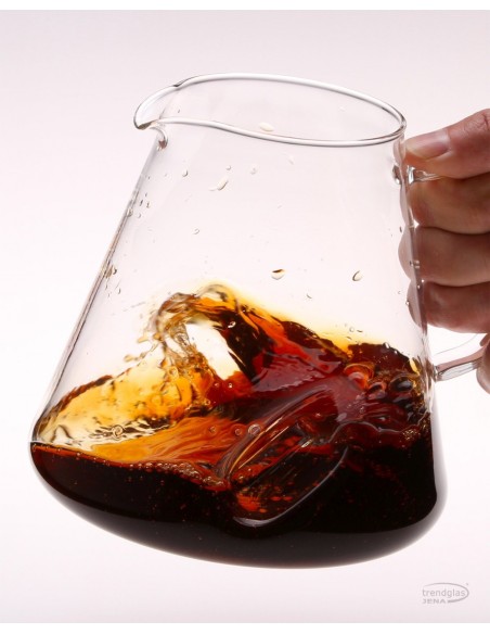 Cafetera de goteo de cristal DROPS y jarra Bari X