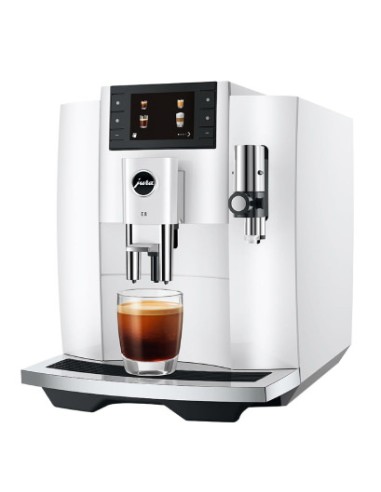Cafetera Jura E8 Piano White (EC)