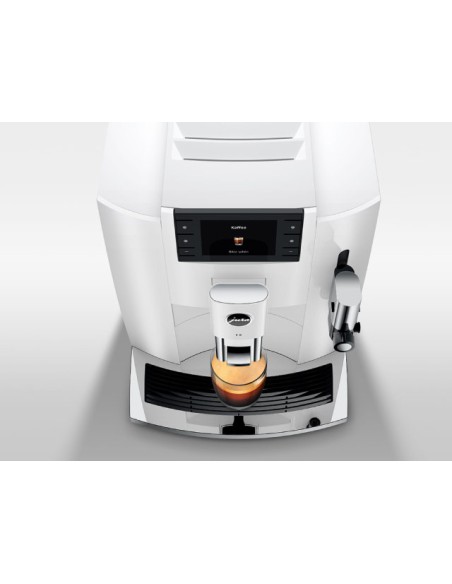 Cafetera Jura E8 Piano White (EC)