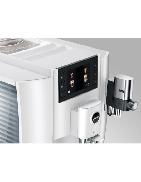 Cafetera Jura E8 Piano White (EC)