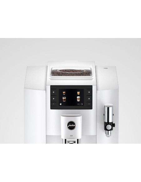 Cafetera Jura E8 Piano White (EC)