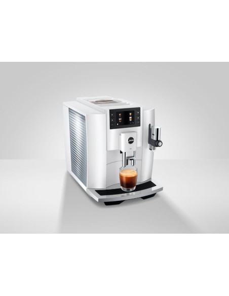 Cafetera Jura E8 Piano White (EC)