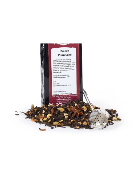 Té Rojo Pu-erh Plum Cake