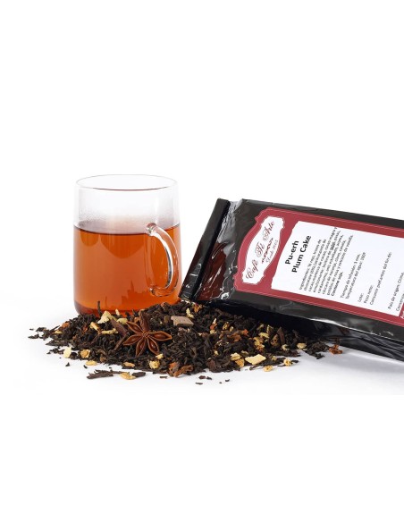 Té Rojo Pu-erh Plum Cake