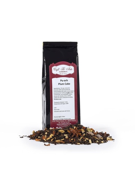 Té Rojo Pu-erh Plum Cake