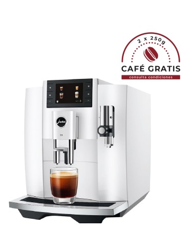 Cafetera Jura E8 Piano White (EC)