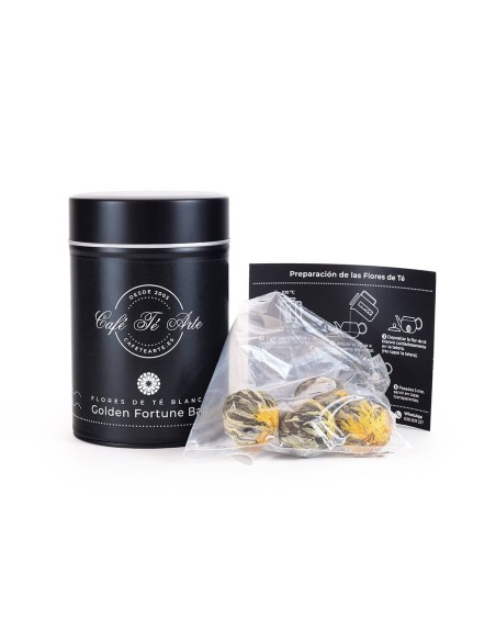 Flores de Té Blanco Golden Fortune Ball