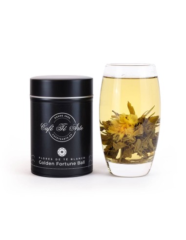 Flores de Té Blanco Golden Fortune Ball