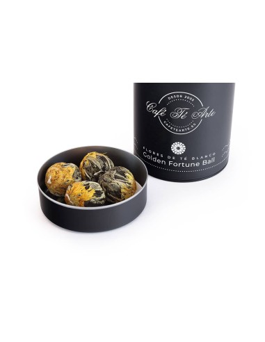 Flores de Té Blanco Golden Fortune Ball