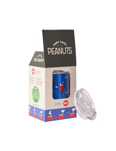 Vaso térmico con tapa 300 ml Snoopy Cuccia