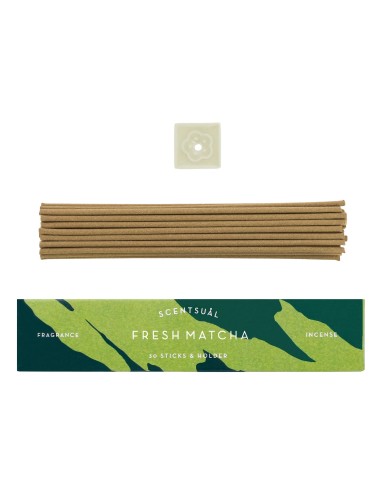 Barritas de incienso Scentsual Té Verde Matcha...