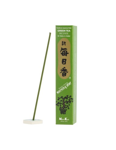 Barritas de incienso Morning Star Té Verde (caja 50 unidades)