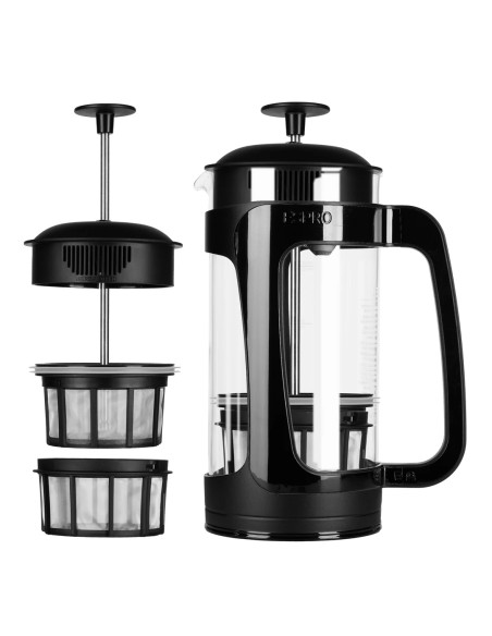 Cafetera P3 French Press vidrio 946 ml