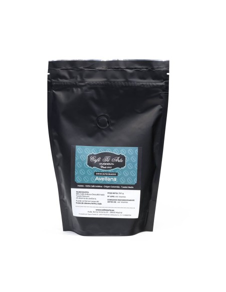 Café descafeinado de Avellana
