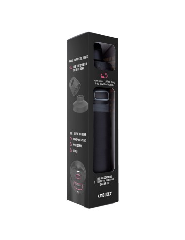 Kambukka Etna Matte Black 500ml