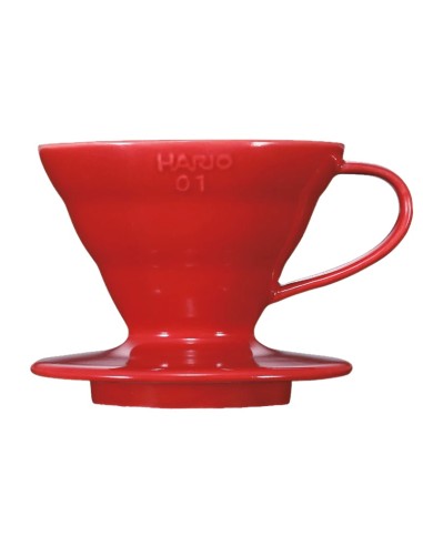 Cono V60-01 cerámica roja