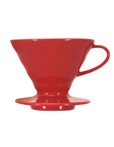 Cono V60-02 cerámica roja