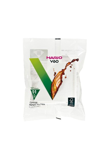 Filtros de papel para Cono V60, 1-2 tazas