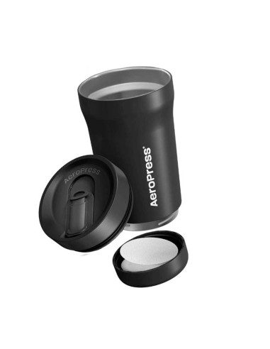 AeroPress Travel Coffee Tumbler Negro