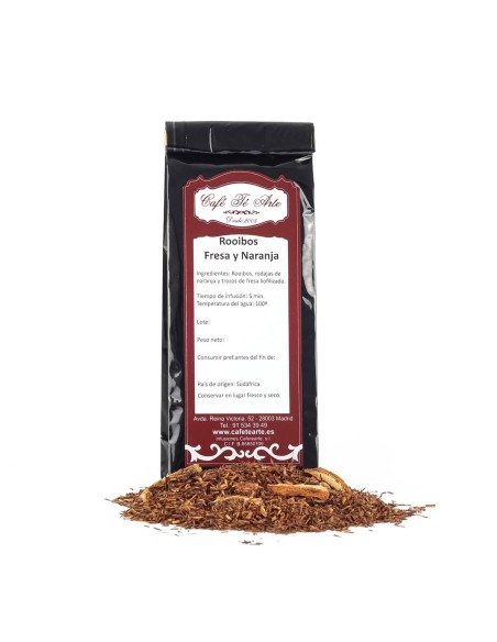 Rooibos Fresa y Naranja