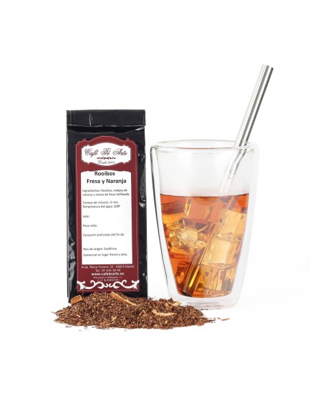 Rooibos Fresa y Naranja