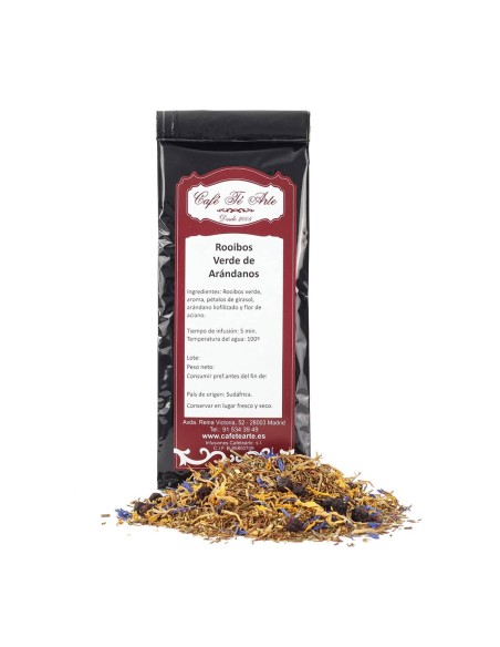 Rooibos Verde de Arándanos