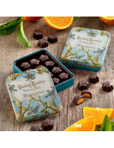 Bombones Amatller 70% cacao Naranja