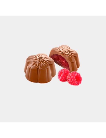 Bombones Amatller chocolate y frambuesa