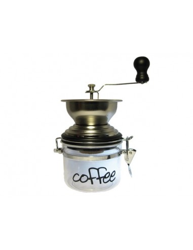 Molino Cafe Manual Doble Recipiente