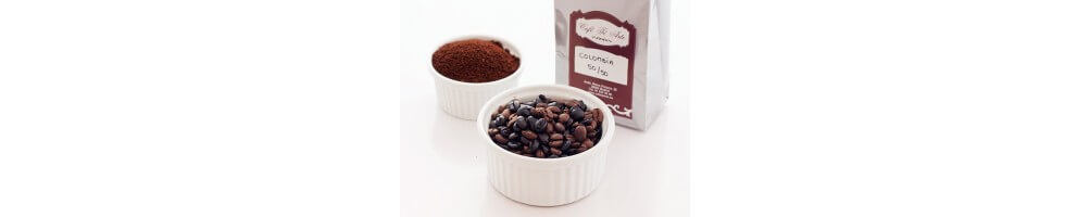 Mezcla de café natural y café torrefacto en diferentes proporciones