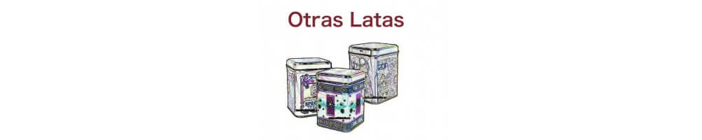 Otras latas o Set de latas para guardar el Té