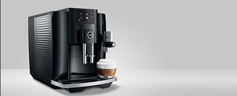 Jura E8 - Máquina de café automática de 4ª generación (negro piano) Máquina  de café espresso de acero inoxidable, potentes funciones de mezcla paquete