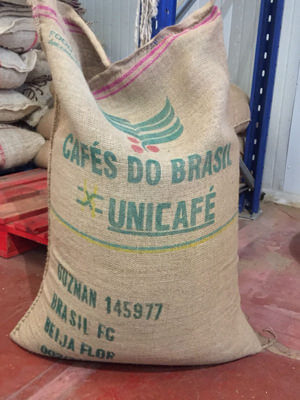 Saco de café de Brasil