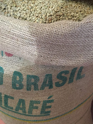 Café de Brasil en saco